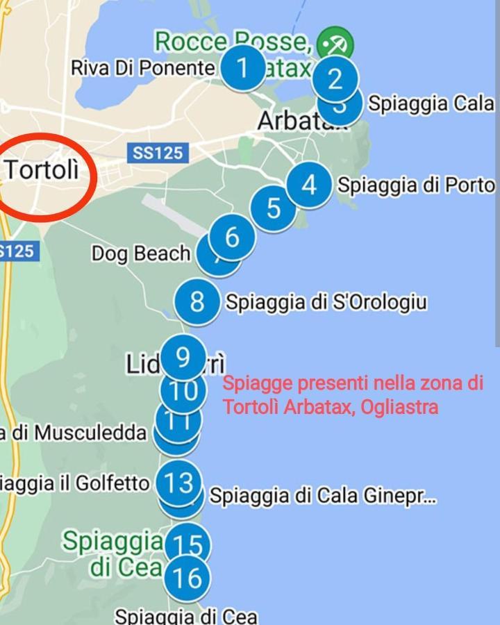 Apartament Sadomunostra Tortolì Zewnętrze zdjęcie